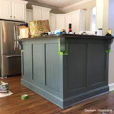 What color should the island be? Adding Beadboard To The Bar Southern Hospitality