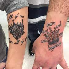 King And Queen Tattoos Queen Tattoos Queen Of Spades Tattoo King Queen Tattoo