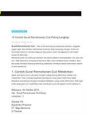Surat Cuti Docx