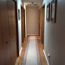 Diy Long Dark Hallway Needed Some Lights Dark Hallway Brighten Dark Hallway Fake Window