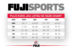 fuji all around kids bjj gi white