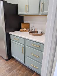 Upper cabinets were typically only about 12″ deep. Before And After My Budget Kitchen Remodel Toolbox Divas