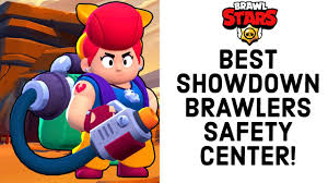 Today i'm gonna be showing you what showdown maps are good with which brawlers and how. Top 3 Best Brawlers For Feast Or Famine In Showdown Brawler Tier List Brawl Stars Youtube
