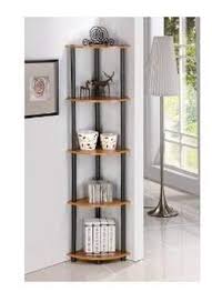 Johannes 11 6 W Plastic Corner Bookcase Corner Shelves Living Room Corner Shelf Design Living Room Shelves
