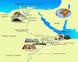 Nile River Ancient Egypt Map Egypt Map Ancient Egypt For Kids