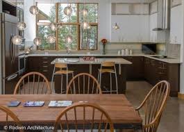 To Highlight The Natural Feel Of Your Space Mix Woods Throughout The Kitchen Read On For More Two Tone Kitchen Contemporary Style Homes Contemporary Kitchen