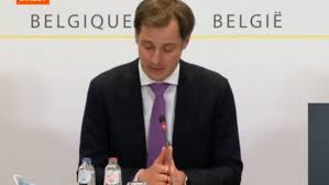 The flemish liberal alexander de croo will on thursday be sworn in as belgium's new prime minister. Le Message Poignant D Alexander De Croo En Debut De Conference De Presse Un Jeune