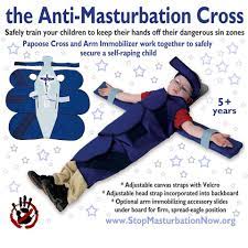 Introducing the Anti-Masturbation Cross: Safely Train Your Children To Keep  Their Hands Off Their Dangerous Sin-Zones – Stop Masturbation Now