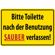 Großes geschenk für freunde oder familie. Toilettenschilder Aufkleber