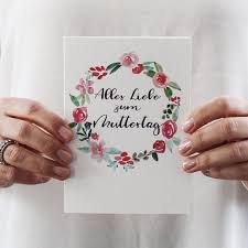 Hand Lettering Mother S Day Card All Love To Mother S Day Hand Lettering Tulips Card Mothers Day Cards