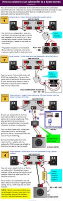 Hook the amp up to the battery and the head unit (get an amp wire kit to hook it up). Home Audio Subwoofer Wiring Wiring Diagram Local Meet Stumble Meet Stumble Otbred It