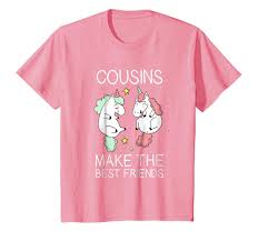 Birthday Gifts For Cousin Boy Amazon Com Kids Unicorn Shirt For Girls Birthday Cousins Make Best Friends Clothing Super Cute Unicorn Gi Unicorn Shirt Ideas Unicorn Shirt Shirts For Girls