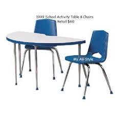 American Girl Doll School Activity Table Chairs Activity Table Table And Chairs Chair