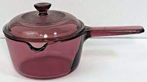 10 best corningware coffee pots of june 2021. Vision Corning Ware Glass Pot Sauce Pan 1 Liter Lid Cookware Cranberry Visioncookware Pot Lids Cookware Cranberry Glass