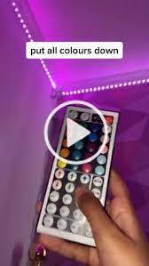Led Lights Ledlghts On Tiktok This Was Requested A Lot Blacklight Also Read The Disclaimer Blackligh Led Lighting Diy Led Strips Diy Black Light Led