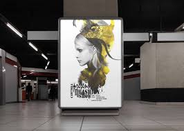 Download Free Metro Station Poster Mockup Psd Premium Mock Up Poster Mockup Psd Poster Mockup Poster Mockup Free