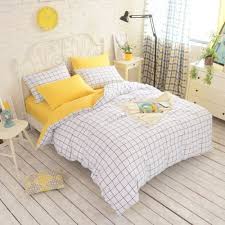 Aesthetic Black And White Checkered Bedding Yellow Grid Bedding 36 30 Kawaii Aesthetic Pastel Cute Interior Design Home Decor Fachin Bedding Bedroom Yel Yellow Room Decor Aesthetic Bedroom Yellow Room