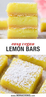 Vegan Lemon Bars Vegan Lemon Bars Vegan Desserts Gluten Free Lemon Bars