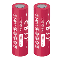 Amazon.com: CBJJ 3.7V 21700 Rechargeable Battery Li-i0n Hign ...