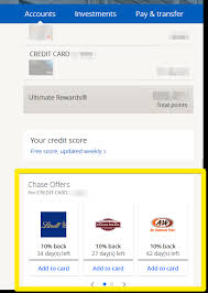 Once you are logged in you can view account. Where To Find Chase Offers And Best Chase Deals Asksebby