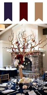 Top 8 Striking Navy Blue Wedding Color Palettes For 2019 Fall Navy And Burg Burgundy Wedding Centerpieces Navy And Burgundy Wedding Blue Wedding Centerpieces