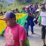 Marcha indígena cumple 23 días este viernes tras llegar a Yolosita, en rechazo a la ley de conversión de tierras