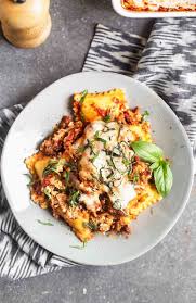 Baked Ravioli Lasagna Cooking For Keeps Recipe Ravioli Bake Yummy Pasta Recipes Italian Sausage