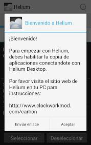 El helio es la solución backup y sincronización de la falta de la aplicación para android. Como Usar Helium Backup De Aplicaciones Con O Sin Root En Android
