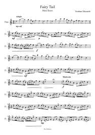 Can You Feel The Love Tonight Piano Sheet Music Musescore Fairy Tail Main Score Anime Sheet Music Flute Sheet Music Fairy Tail