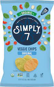 Fantastic vegan gluten free crackers and veggie chips. Organic Original Veggie Chips Gluten Free Plant Based Simply 7 Snacks