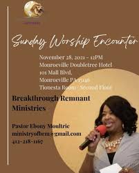 Pastor Ebony Moultrie (@breakthruremnantministries) • Instagram photos and  videos