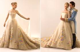 But lily james, the downton lady currently touring the globe as disney's cinderella has, sartorially speaking, been knocking it out of the but lily? First Look The Making Of Cinderella S Wedding Gown Vanity Fair