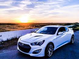 Maybe you would like to learn more about one of these? 2016 Hyundai Genesis Coupe 3 8 R Spec With 19x8 5 Esr Rf2 And Yokohama 225x45 On Stock Suspension 685277 Fitment Industries