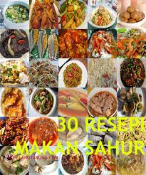 Bagi anda yang bingung ingin ,menyantap menu buka puasa dan sahur selama satu bulan, semoga daftar menu di atas bisa bermanfaat. 30 Resepi Makan Sahur Dan Berbuka Di Bulan Puasa Ramadhan Some Bullet For Your Head