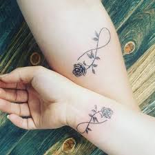 Mother Daughter Hand Tattoos In 2020 Rose Tattoos On Wrist Small Rose Tattoo Tattoos For Daughters