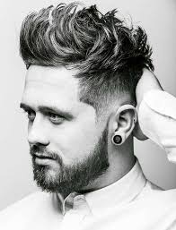 Image result for round face haircut men