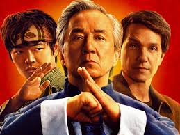 Jackie Chan, Ralph Macchio and Ben Wang