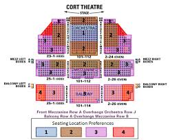 Cort Theater Seating Chart Mike Birbiglias The New One