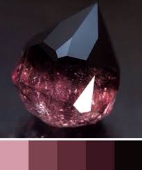 Pink Gemstone Color Palette Crystals Mineral Stone Gems And Minerals