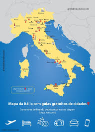 As feições da superfície da terra podem ser representadas de várias maneiras. Mapa Da Italia Com 15 Guias Gratuitos De Cidades Ares Do Mundo