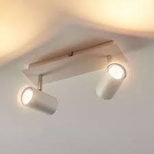 Spot A 2 Lampes Iluk Pour Le Mur Et Le Plafond En 2020 Bulbes Plafonnier Luminaire Led