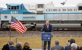 And based on the reactions of hillary clinton and joe biden, whatever was in those envelopes did not take long to read and did not. Union Pacific 4141 To Be Permanently Displayed At Bush Library Texas A M Today