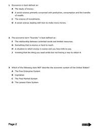 Introduction To Economics Quiz Economics Quiz This Or That Questions