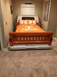 Crew cab flat bed chevrolet c/k built by foley. 1965 Tennessee Themed 1965 Chevrolet C 10 Queen Size Sleeping Bed Made By Sheets Sons Chevrolet Sleeping B Kids Room Bed Cool Furniture Automotive Furniture