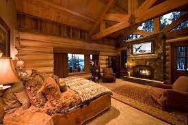 Maybe you would like to learn more about one of these? How To Design A Rustic Bedroom That Draws You In Home Is Where The Heart Is Log Cabin Bedrooms Log Home Bedroom Log Home Decorating