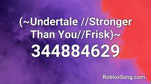 Full download the sans song roblox. Undertale Stronger Than You Frisk Roblox Id Roblox Music Code Youtube
