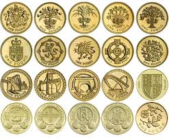 1ポンド硬貨のデザイン 灰色猫日記 イギリスボランティア留学