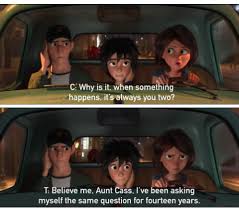 Maybe you would like to learn more about one of these? Hiro Hamada And Tadashi And Aunt Cass In Big Hero 6 Harry Potter Quotes Big Hero 6 Big Hero 6 Tadashi Big Hero