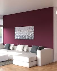 Minimalist Burgundy Accent Wall In Living Room Ideas Living Room Paint Design Burgundy Living Room Living Room Paint