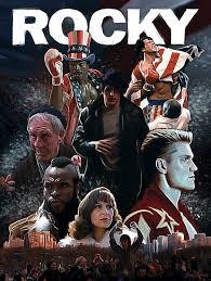 Résultat de recherche d'images pour "affiche rocky 1"